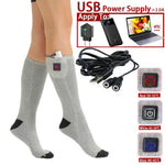 Rechargeable Heated Socks for Outdoor Enthusiasts