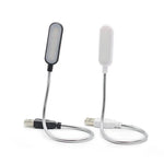 LumiFlex USB LED Reading Lamp | Rechargeable & Energy-Saving | Flexible Gooseneck | Warm White & Cool White | Ideal for Laptop, PC & Power Bank