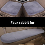 Cozy car seat cushion for warm car journeys