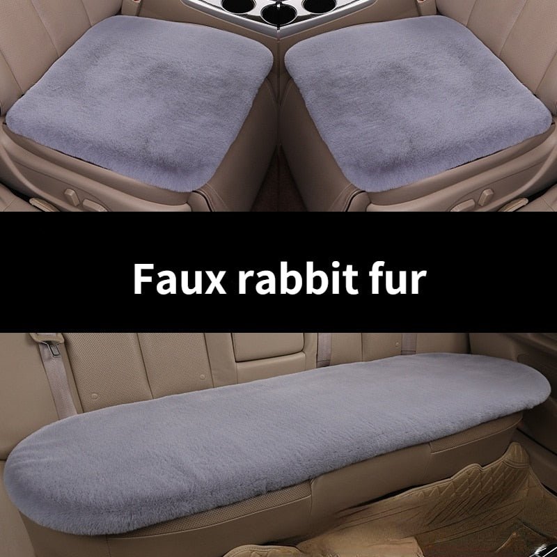 Cozy car seat cushion for warm car journeys