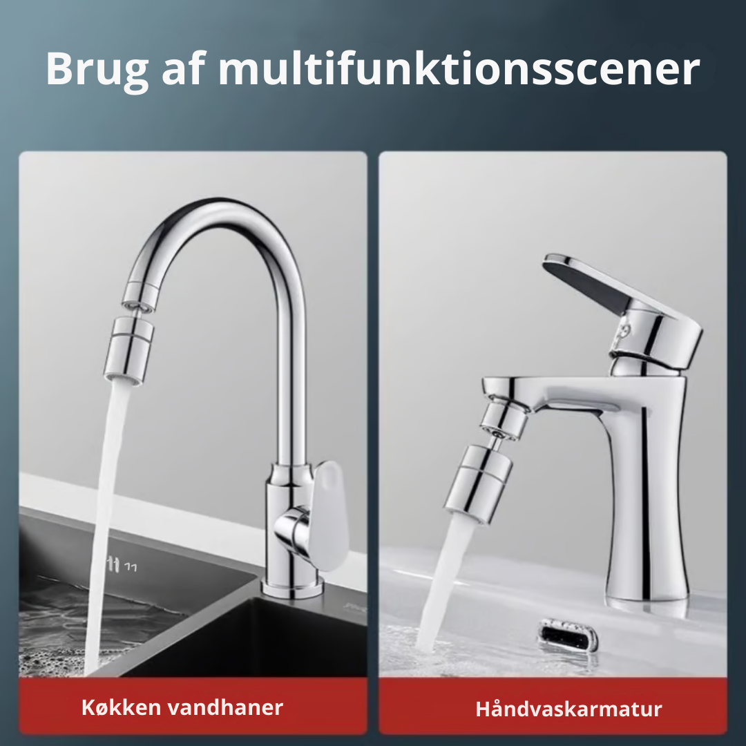 FlexiSpritz – 720° freedom for effortless rinsing