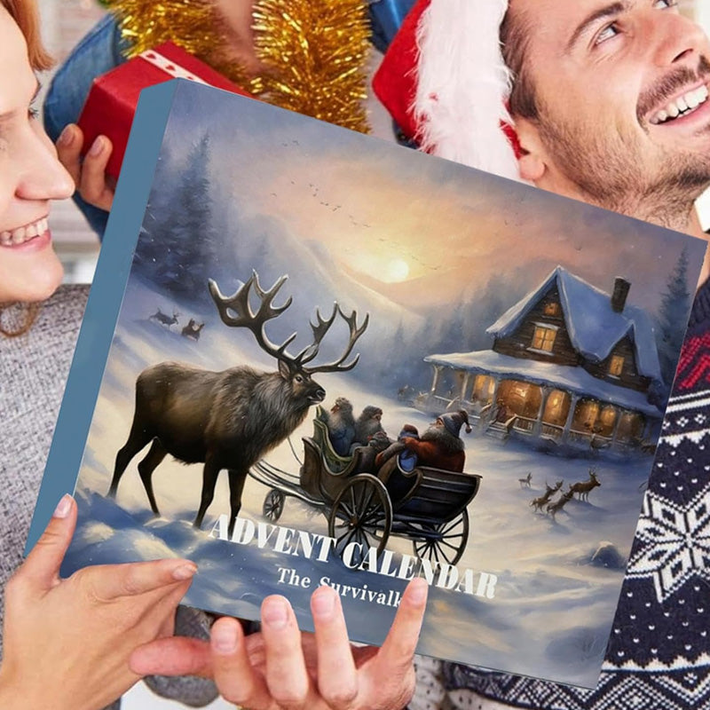 Überlebenswerkzeuge Adventskalender für Abenteuerlustige – 24 Tage bis Weihnachten