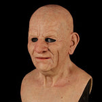Gruseliger Halloween-Latexmaske für schaurige Kostüme