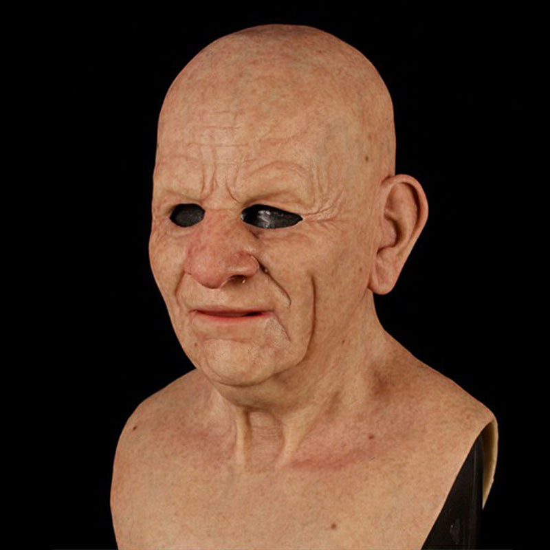Gruseliger Halloween-Latexmaske für schaurige Kostüme