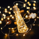 Dekorative Kupferdraht Lichterkette mit USB-Anschluss