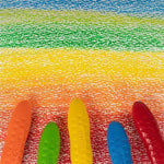Wachsmalstifte in bunten Farben – Schmierfreies Zeichnen