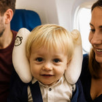 Kopfschutzkissen für Babys – Schockabsorbierendes Bananakissen – Atmungsaktiv – Sicherheitshebehilfe für Kinderwagen und Kleinkinder