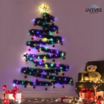 Wall Magic: The space-saving Christmas tree for your home