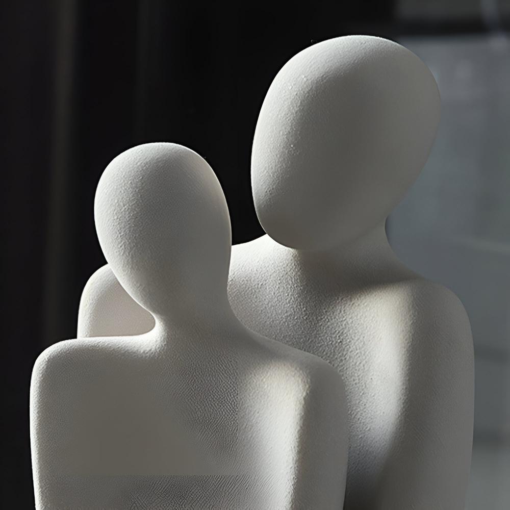 Keramische Liebesfigur für Paare