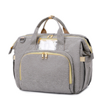 Wickeltasche mit integriertem, tragbarem Babybett – 3-in-1 Lösung