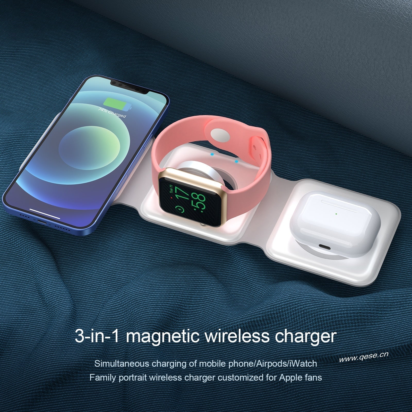 All-in-One Drahtloser Ladehalter für Smartphone und mehr