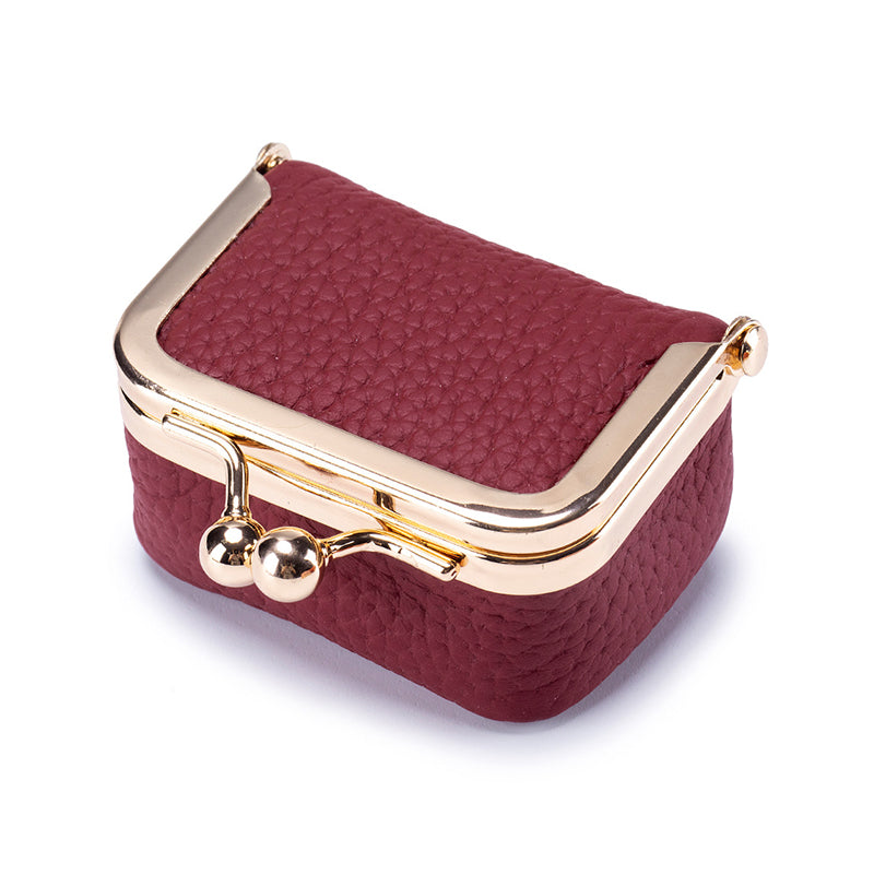 Elegantes Mini Schmuckkästchen aus echtem Leder | LuxeBox