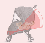 Universal Regenschutz für Kinderwagen – Wetter- und Winddicht
