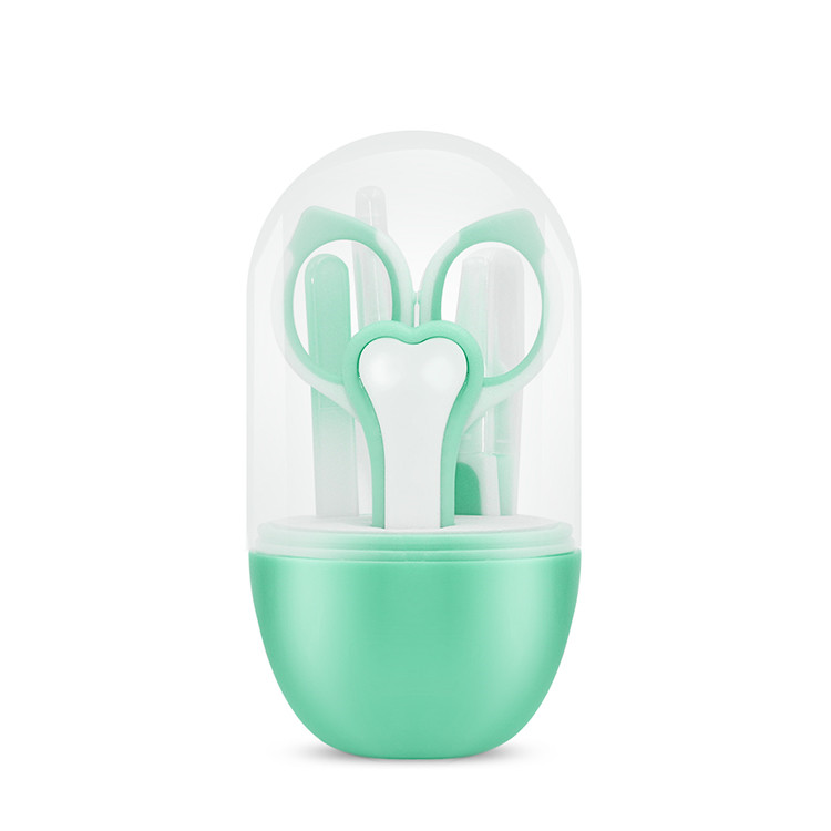 Pflegeset für Babys – Kindersicherer Nagelschneider, Feile und Pinzette