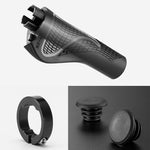 Ergonomic Bicycle Grips Made of Aluminum and Silicone
