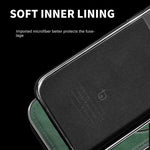 Elegante Lederhülle für iPhone mit Magnetständer – Stilvolle Sicherheit