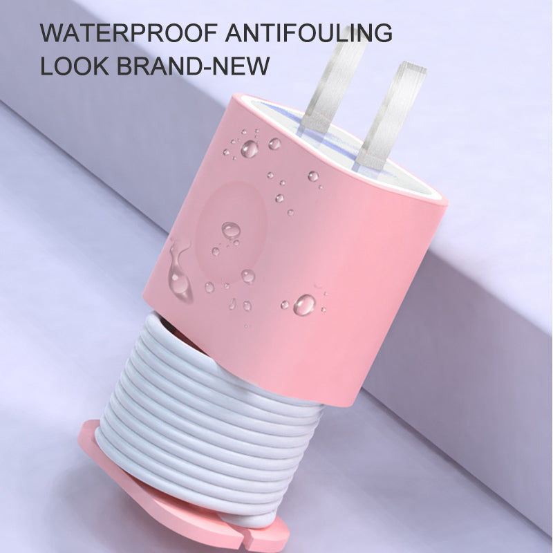 Multifunktionale Silikon Hülle für Ladegeräte und Kabel