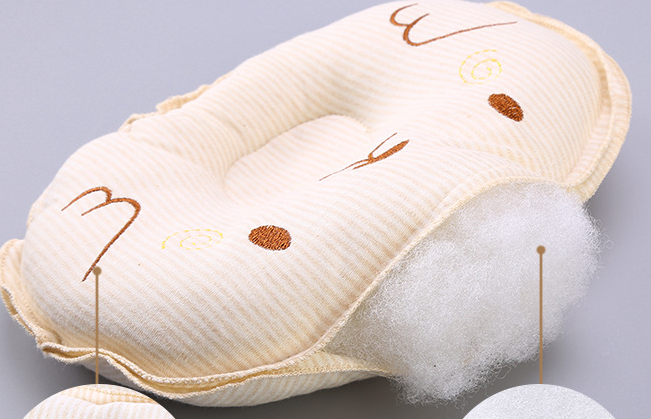 Orthopädisches Kissen für Babys – Muldenkissen zur Vermeidung von Kopfverformungen
