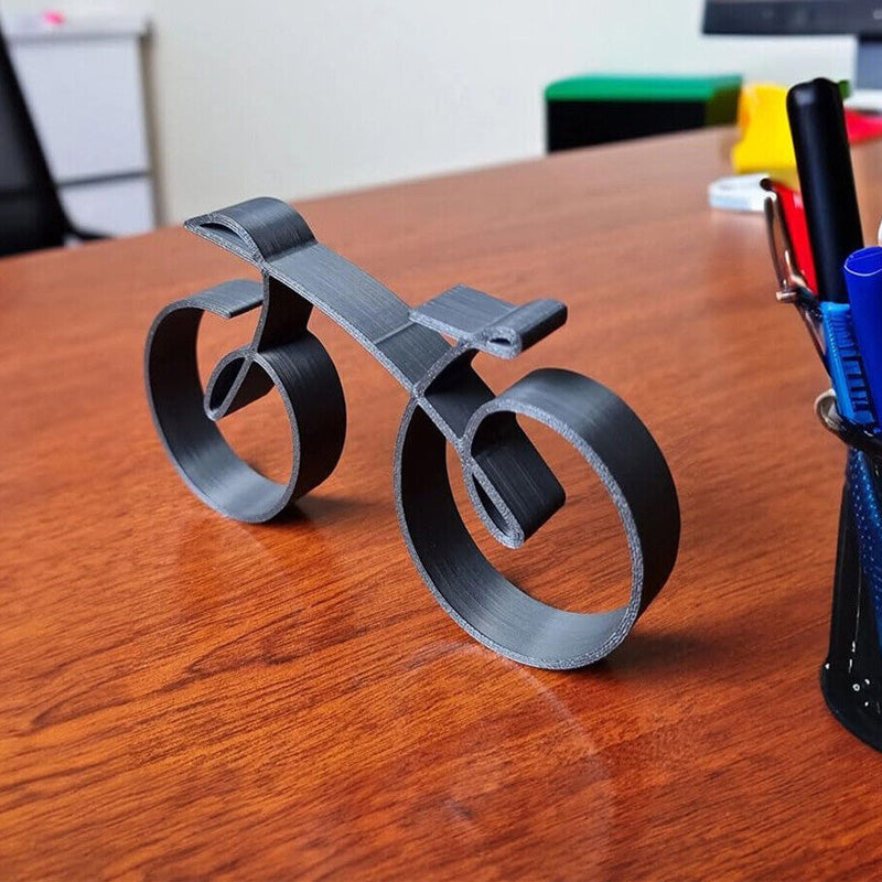 Elegant Metal Bicycle Sculpture for Your Home