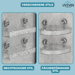 Corner Shelf with Suction Cup – Stylish Storage for Your Bathroom