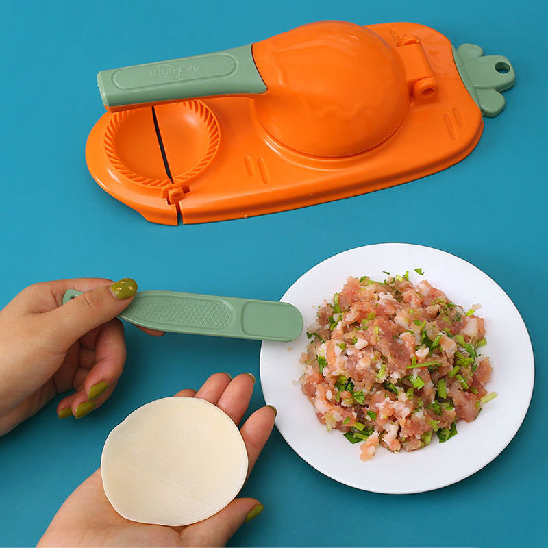 Handgemachter Teigtaschenformer 2-in-1 für den Haushalt