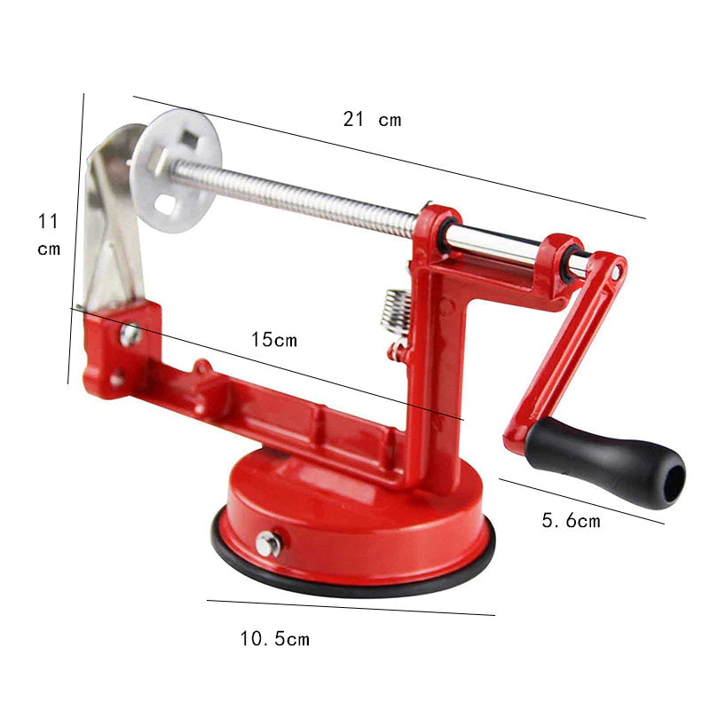 FruchtMeister | 3-in-1 Edelstahl Schälmaschine