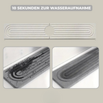 Praktische Absorptionsmatte für die Spüle