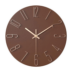 Moderne und geräuschlose Wanduhr für das Wohnzimmer – Elegante Uhr