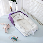Faltbares Babybett mit Kissen – Tragbares Design für unterwegs