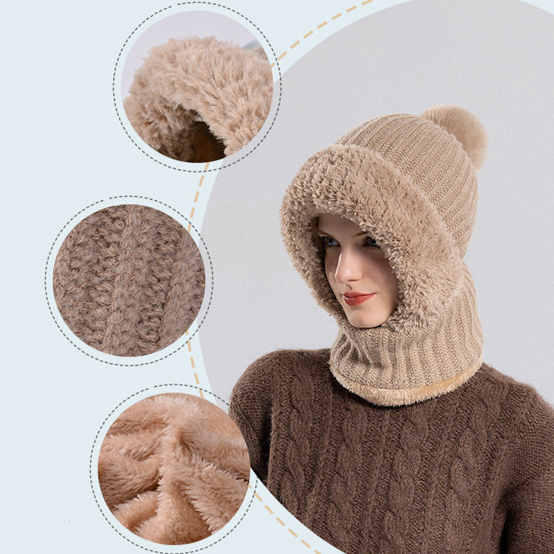 Stylische Strickmütze für Damen | Kaltwetter-Heldin