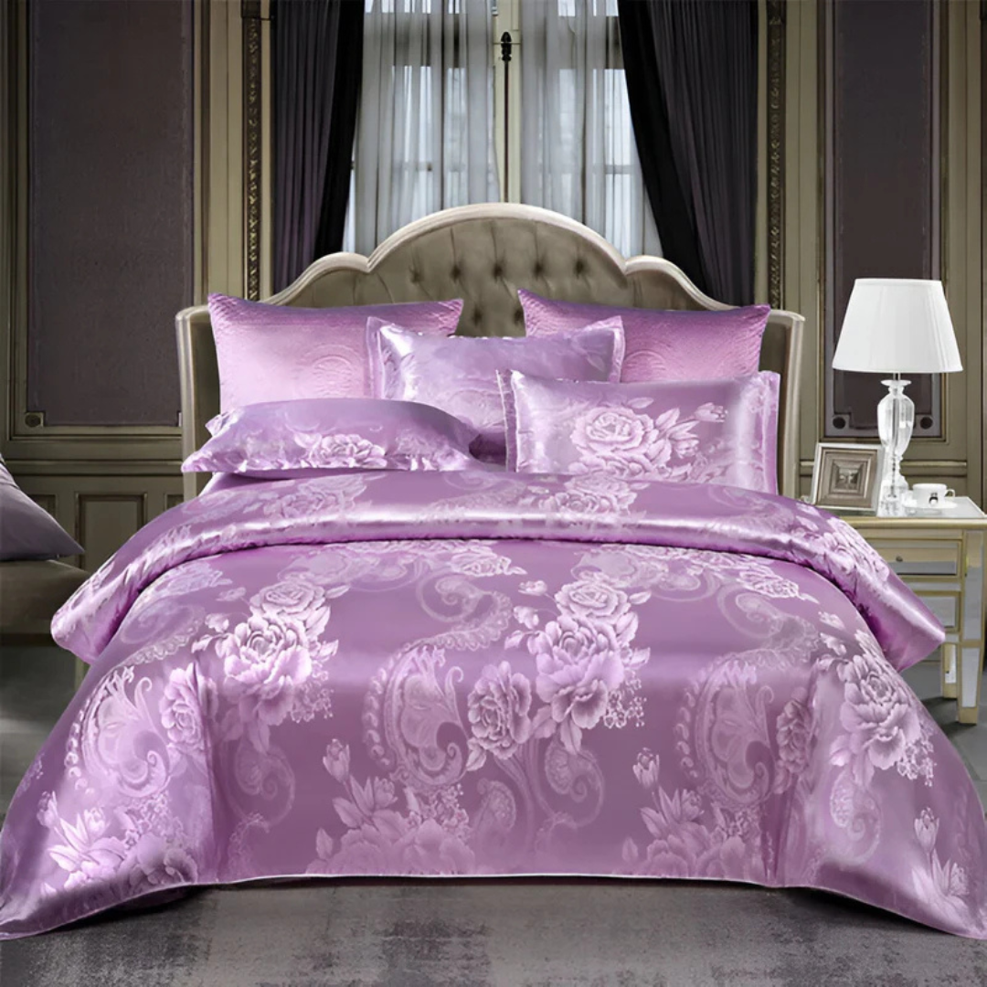 Luxuriöse Satin Bettdecke – Stil und Komfort für Ihr Schlafzimmer