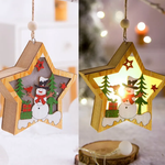 Hängende Lichtbox für Weihnachtsbaumdekoration