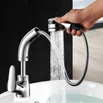 Elegant Faucet with Flexible Spout for Your Bathroom