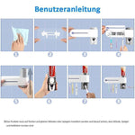 Zahnbürstenhalter mit Desinfektionsfunktion – 2-in-1