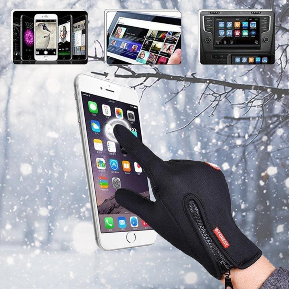 Stylische Touchscreen-Handschuhe für kalte Tage – Unisex