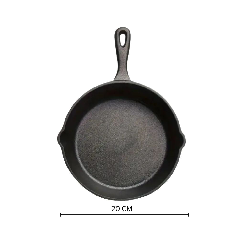 Robuste Gusseisen-Bratpfanne für Profis und Hobbyköche