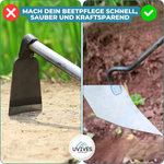 Efficient Garden Care with a Robust Stainless Steel Hoe
