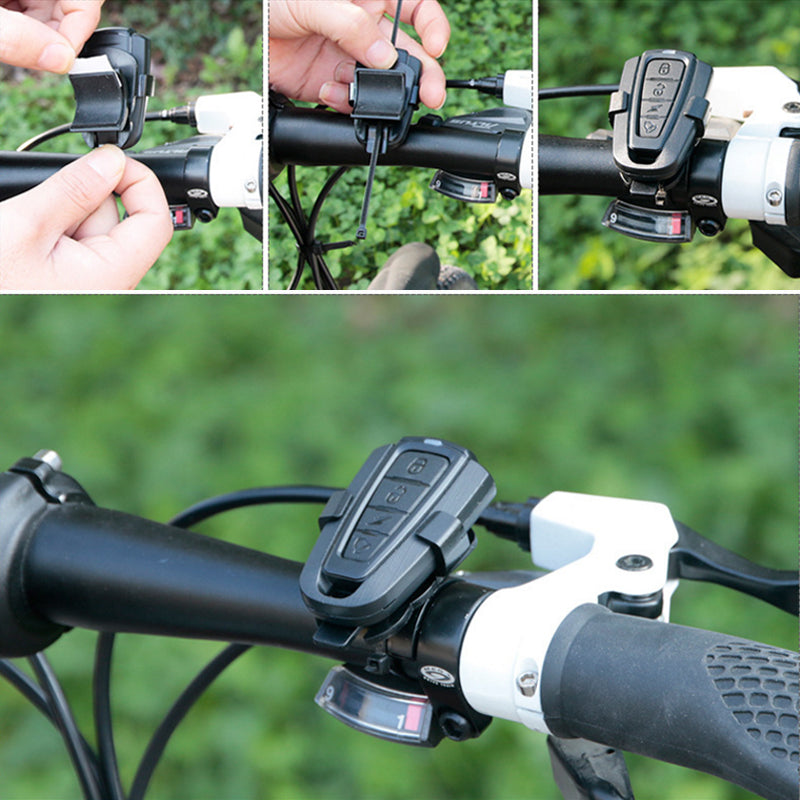 Intelligente Fahrrad Alarmanlage mit Sound und Licht