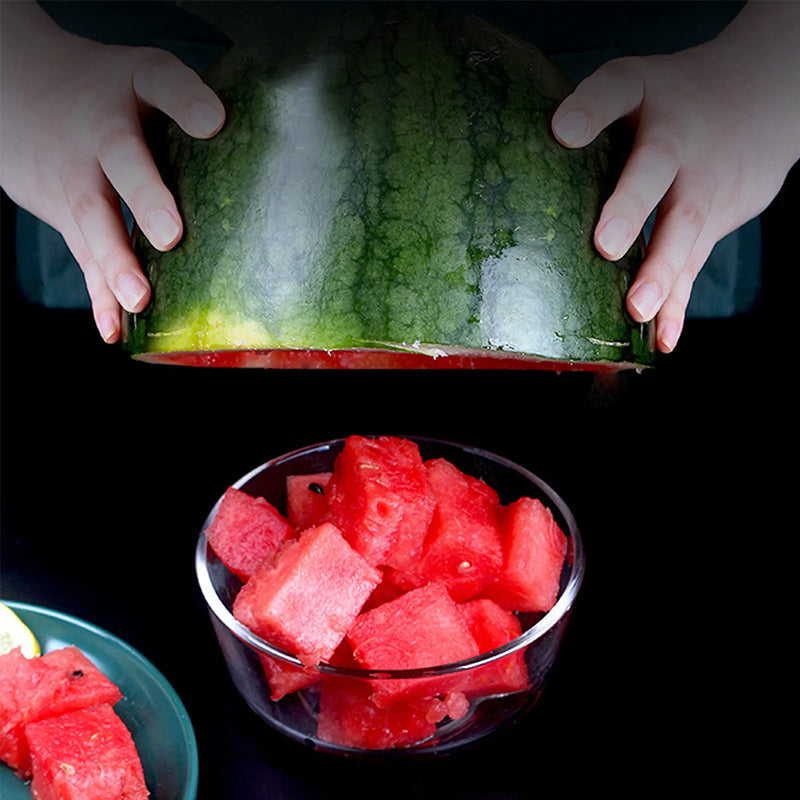 2-in-1 Wassermelonen Gabel und Schneider