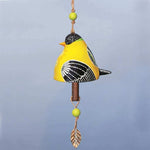Keramische Vogel Windspiel Glocke für Garten und Zuhause Deko