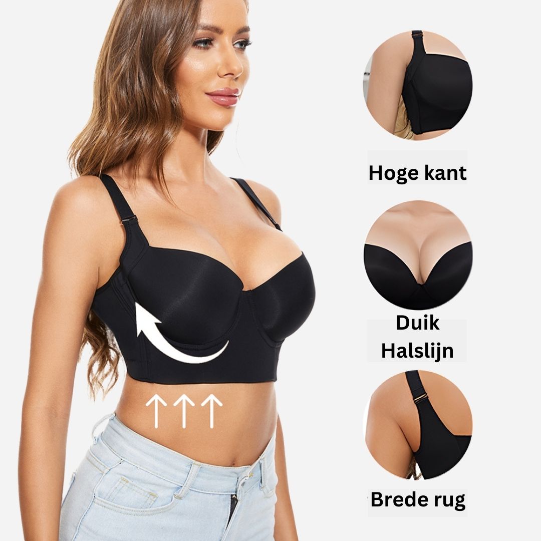 EleganzMax | Push-up bra with deep cups for optimal support