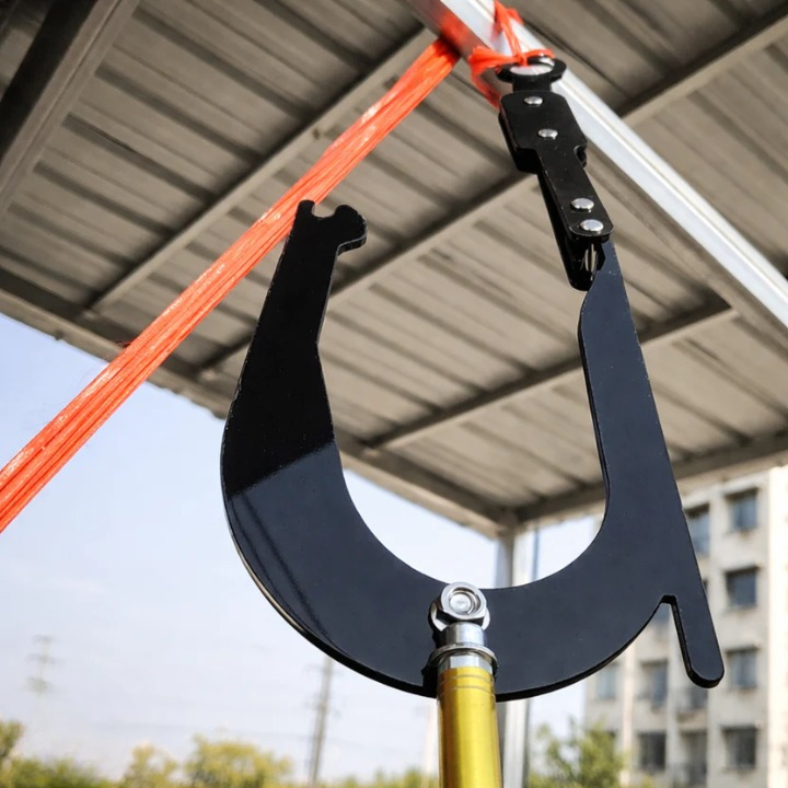 Seilhalter für Outdoor – Schnelles Einfädeln für Camping