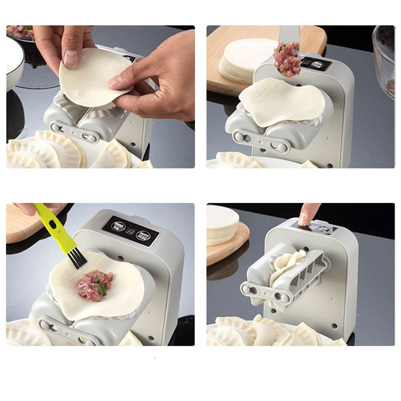 DumplingPro | Electric Dumpling Maker | Automatic Dumpling Maker with USB Charging | 2 Speed Options | For Perfect Dumplings in Seconds