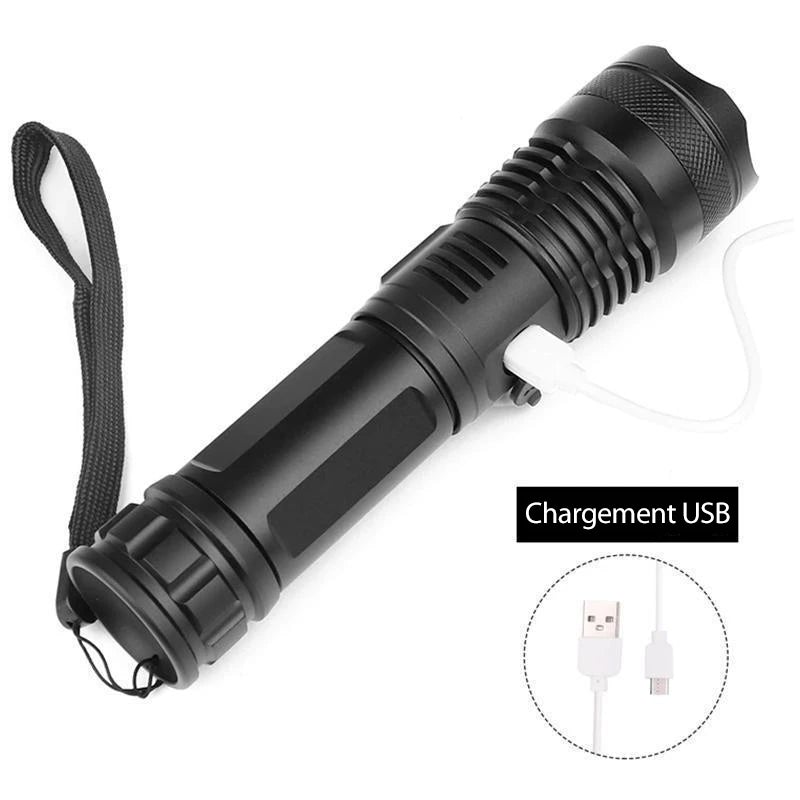Hochleistungs-LED-Taschenlampe mit 90000 Lumen | Ultimative Vielseitigkeit
