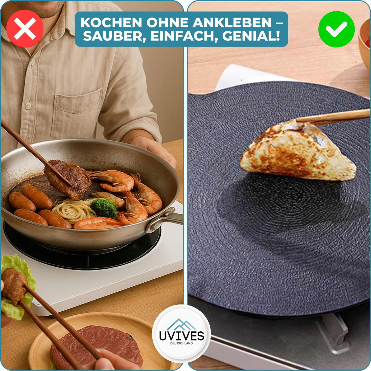 Gemstone Non-Stick Grill Pan - Perfect for Every Kitchen
