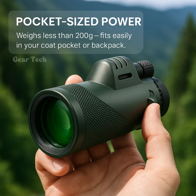 AussichtsGenie | 600x Kompaktes Teleskop mit Ultra-Zoom | Leicht, HD-Optik und Ideal für Outdoor-Aktivitäten