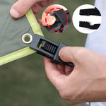 Verstellbarer, robuster Lock-Grip für Planen und Sonnenschutzstoffe
