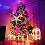 Weihnachtsstern mit Glitzer – Funkelnde Deko Idee