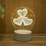 3D Nachtlicht mit USB-Anschluss