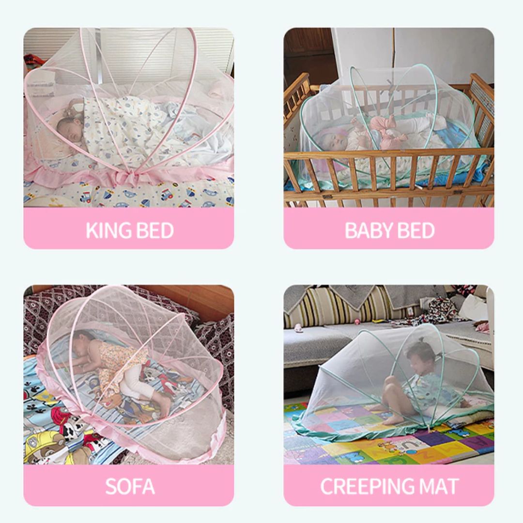 Insekten- und Mückenschutznetz für Babybett – Baby Moskitonetz Zelt